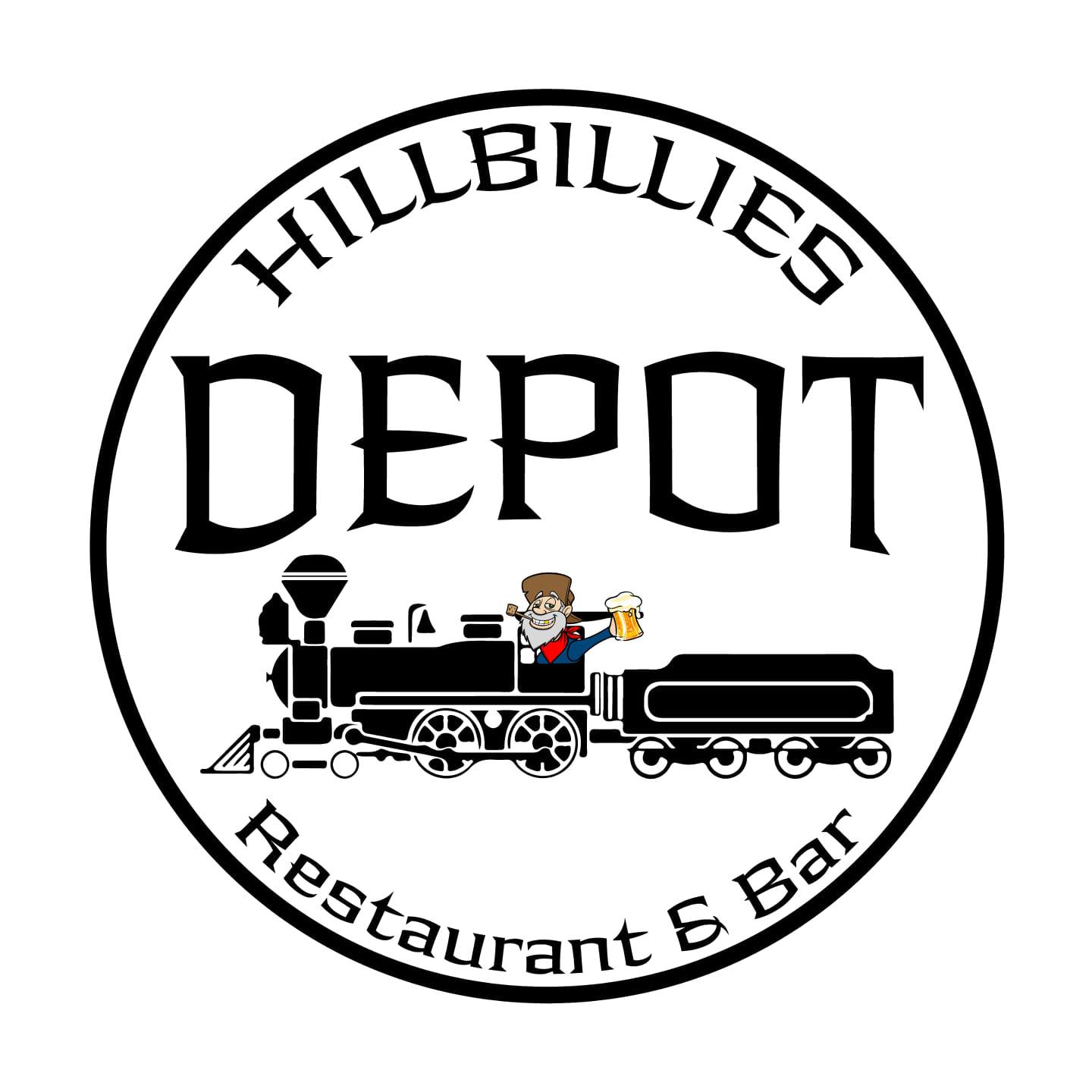 Hillbillies Depot Restaurant & Bar Logo