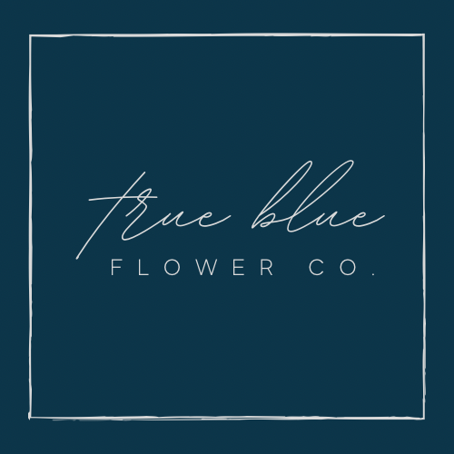 True Blue Flower Co. Logo