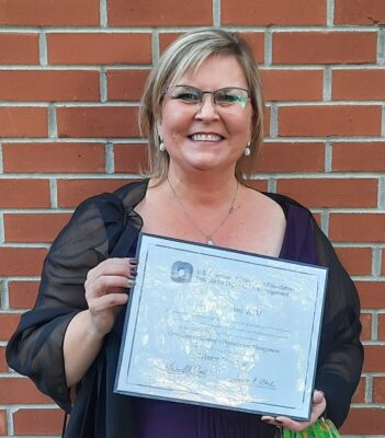 Lisa Workman IOM Certificate