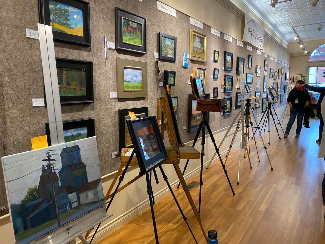 plein air gallery display orig